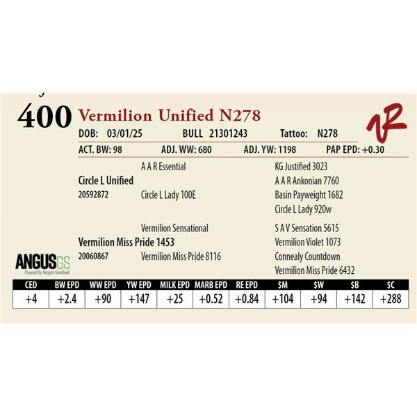 Vermilion Unified N278