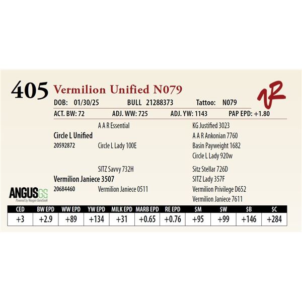 Vermilion Unified N079