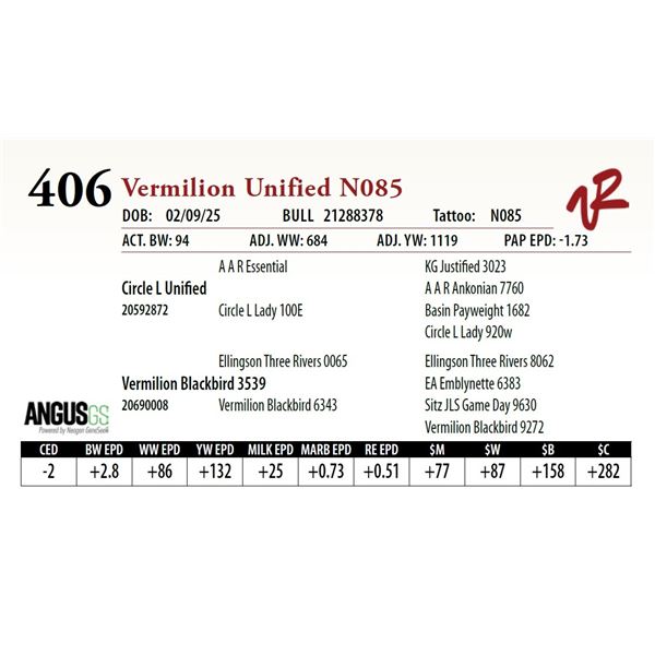 Vermilion Unified N085