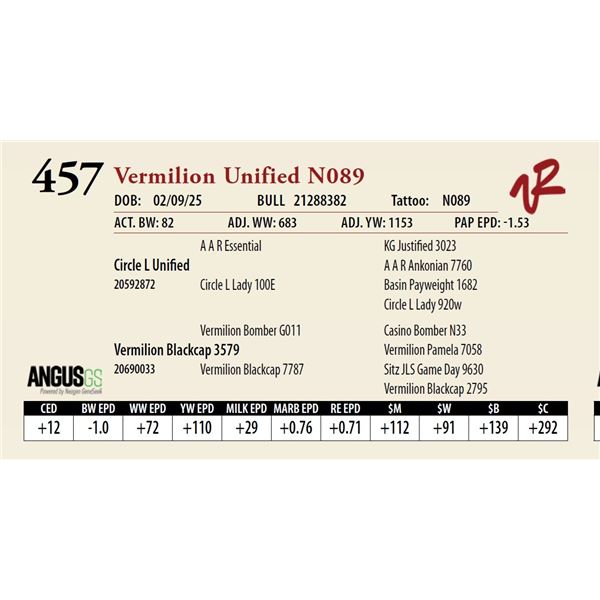 Vermilion Unified N089