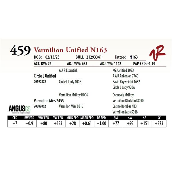 Vermilion Unified N163