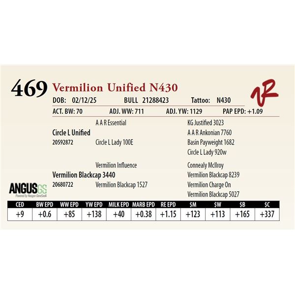 Vermilion Unified N430