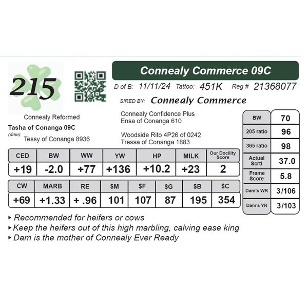 Connealy Commerce 09C
