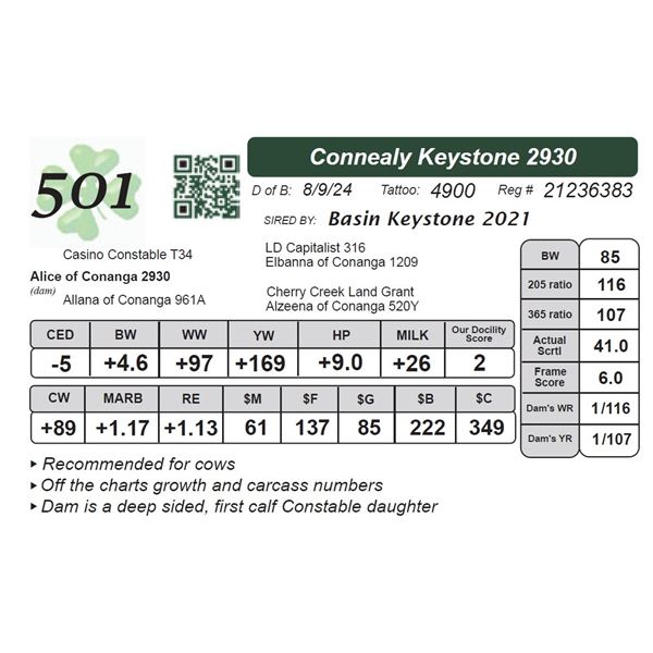 Connealy Keystone 2930