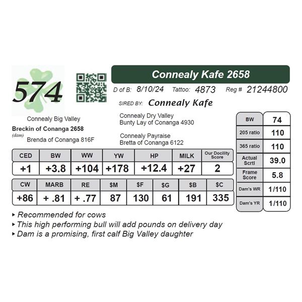 Connealy Kafe 2658