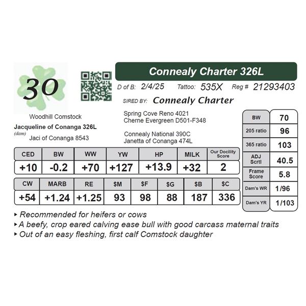 Connealy Charter 326L