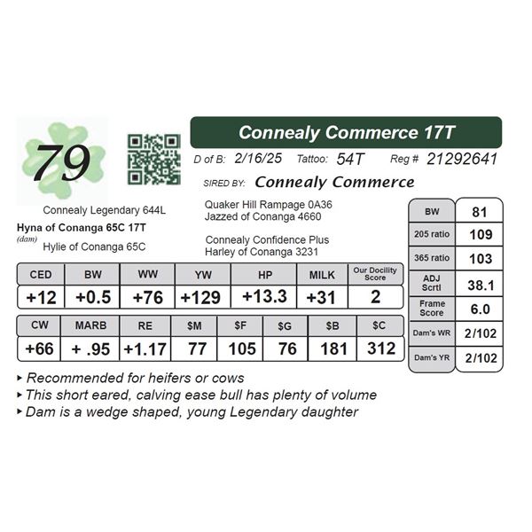 Connealy Commerce 17T