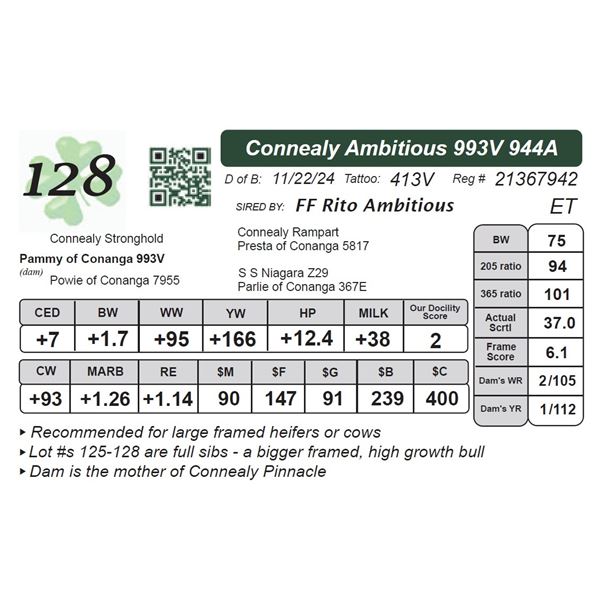 Connealy Ambitious 993V 944A
