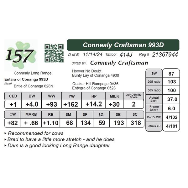Connealy Craftsman 993D