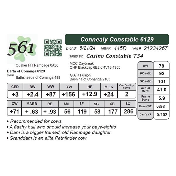 Connealy Constable 6129