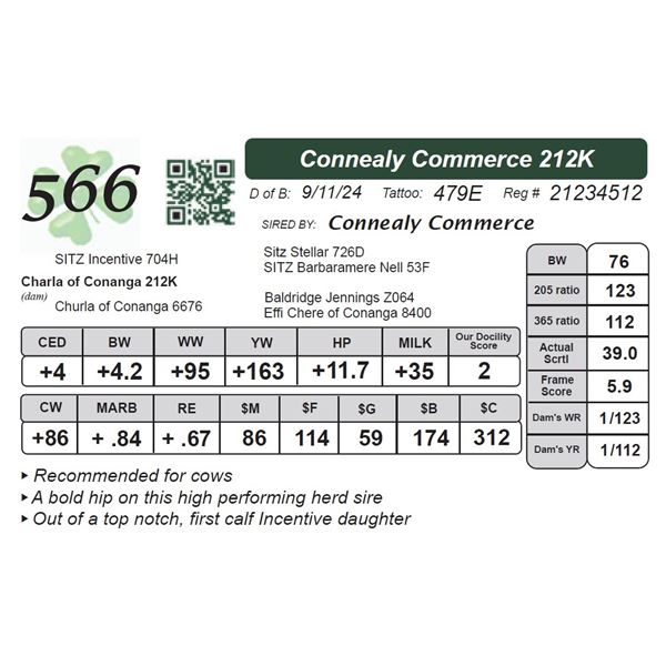 Connealy Commerce 212K