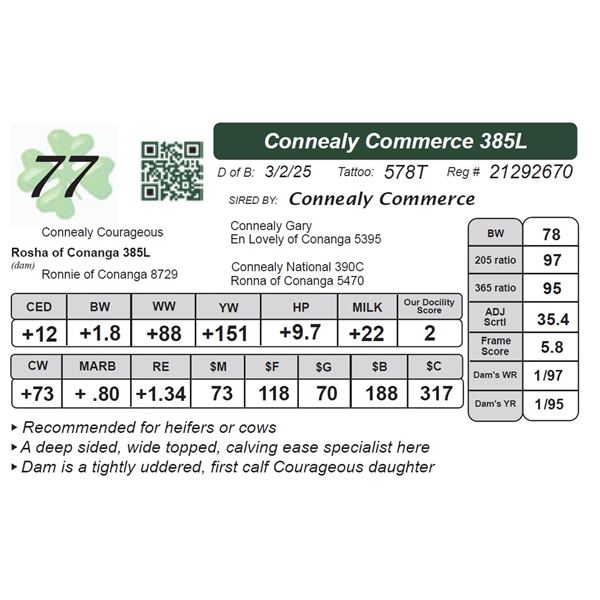 Connealy Commerce 385L