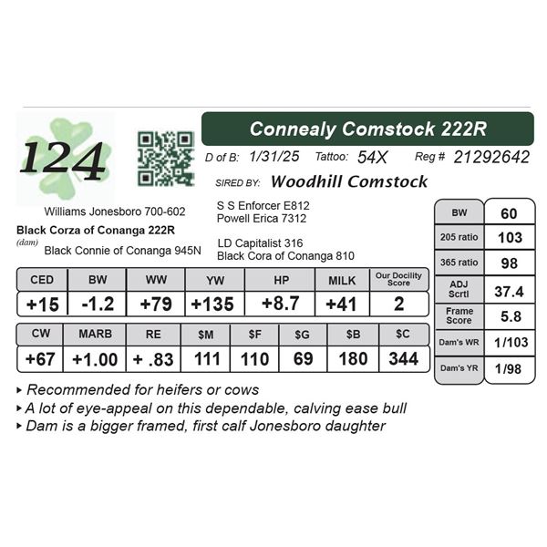 Connealy Comstock 222R