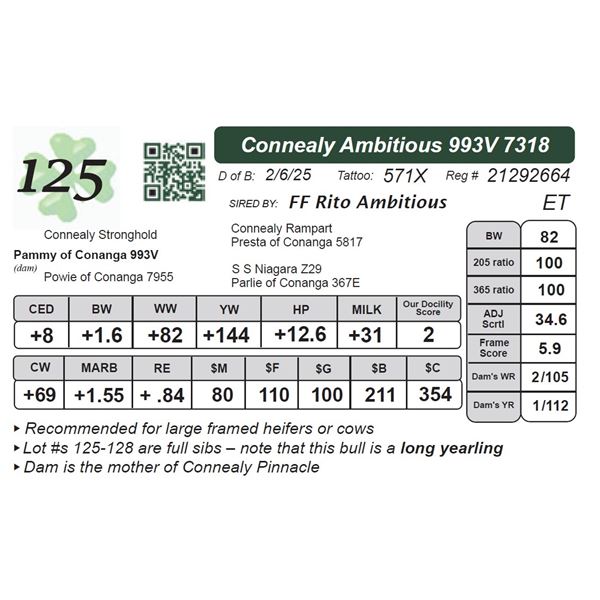 Connealy Ambitious 993V 7318