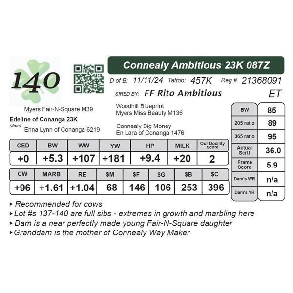 Connealy Ambitious 23K 087Z