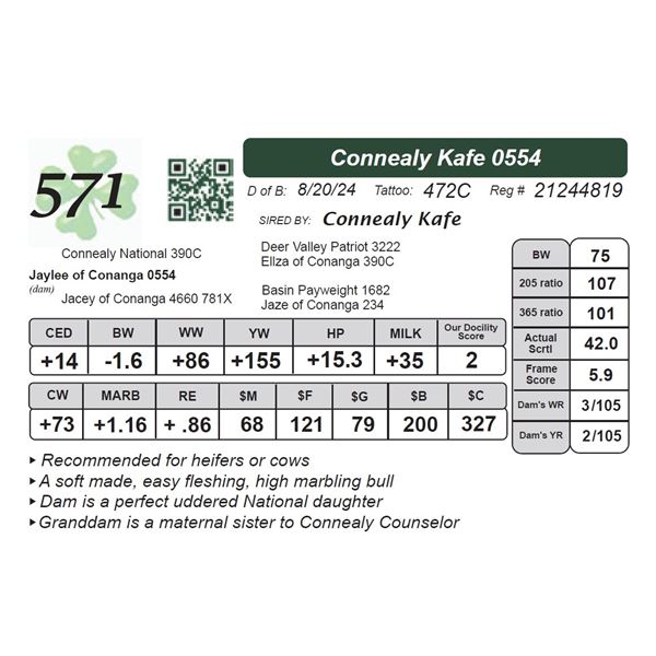Connealy Kafe 0554