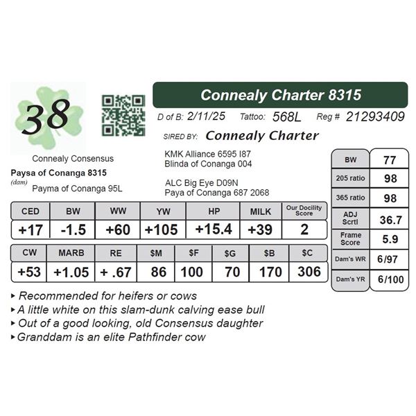 Connealy Charter 8315