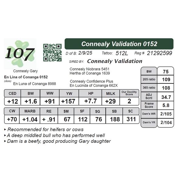 Connealy Validation 0152