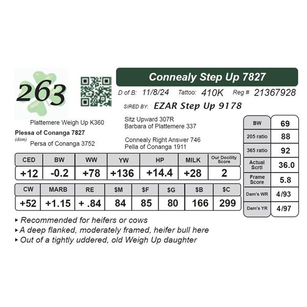 Connealy Step Up 7827