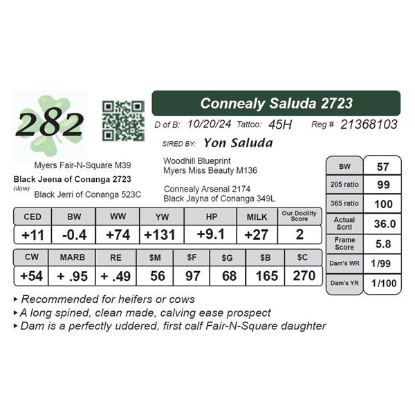 Connealy Saluda 2723
