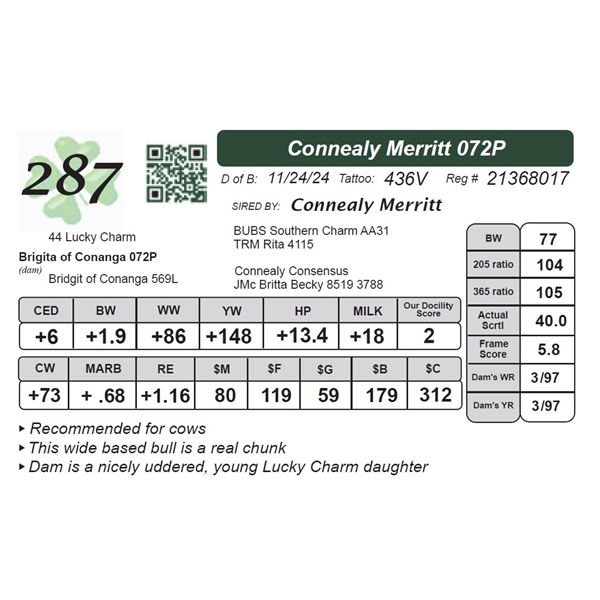 Connealy Merritt 072P