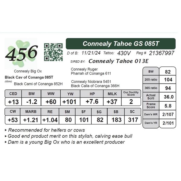 Connealy Tahoe GS 085T