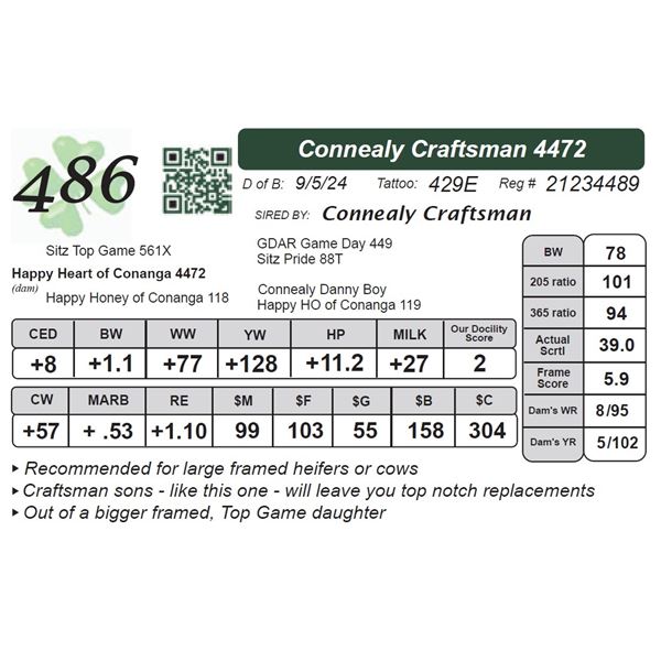 Connealy Craftsman 4472