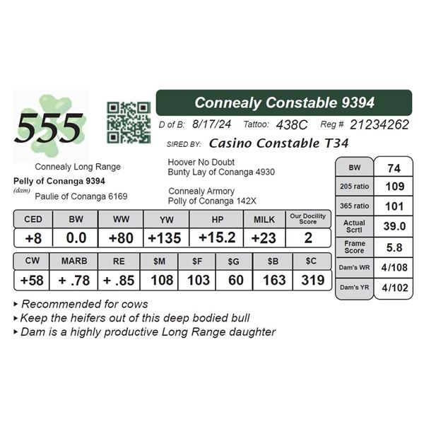 Connealy Constable 9394