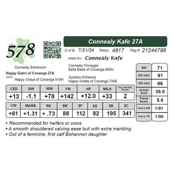 Connealy Kafe 27A