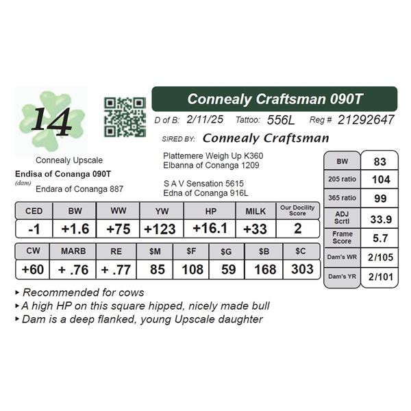 Connealy Craftsman 090T