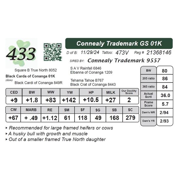 Connealy Trademark GS 01K
