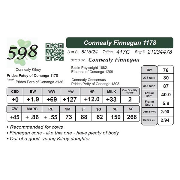 Connealy Finnegan 1178