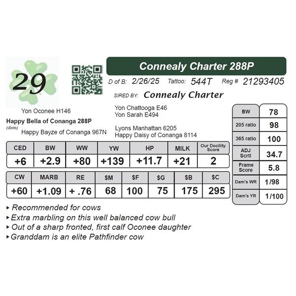 Connealy Charter 288P