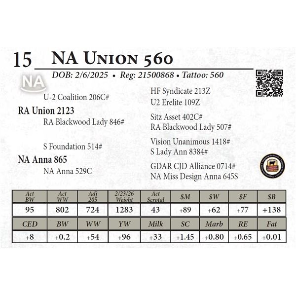 NA Union 560