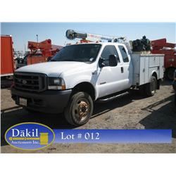 2004 FORD F-550 XL SUPERDUTY, 
