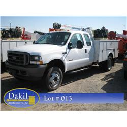 2004 FORD F-550 XL SUPERDUTY, 