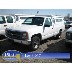 1998 CHEVROLET 2500 REG CAB, CNG, 