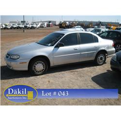 2002 CHEVROLET MALIBU 