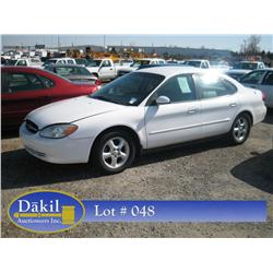2001 FORD TAURUS SE, 
