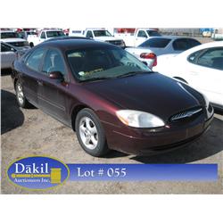 2001 FORD TAURUS SE, 