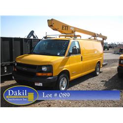 2006 CHEVROLET C-3500 BUCKET VAN, 