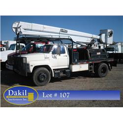 1986 FORD F-700 BUCKET TRUCK,