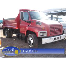 2003 GMC C6500 DUMP TRUCK, 