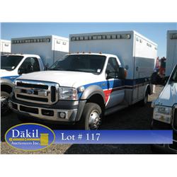 2005 FORD F-450 XLT SUPER DUTY AMBULANCE, 