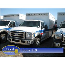 2005 FORD F-450 XLT SUPER DUTY AMBULANCE, 