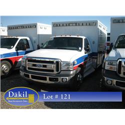2005 FORD F-350 XLT SUPER DUTY AMBULANCE,
