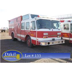 1990 EMERGENCY ONE HUSH HASMAT UNIT 