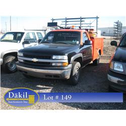 2002 CHEVROLET C-2500 REG CAB, 