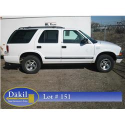 2001 CHEVROLET BLAZER 