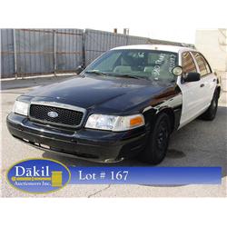 2004 FORD CROWN VIC POLICE CAR, 